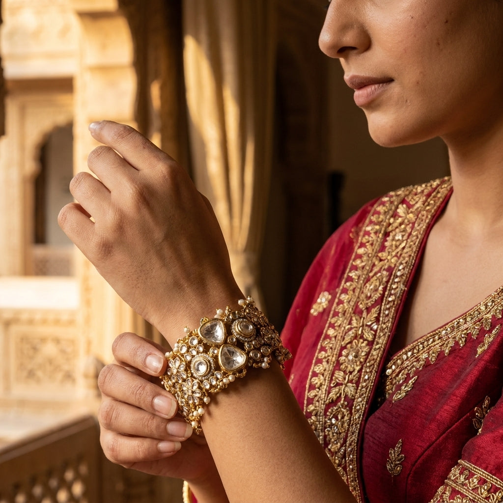 Royal Kundan Kada