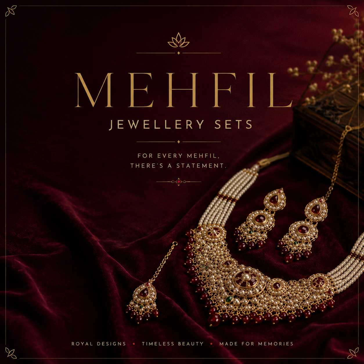 Mehfil Jewellery Sets ✨