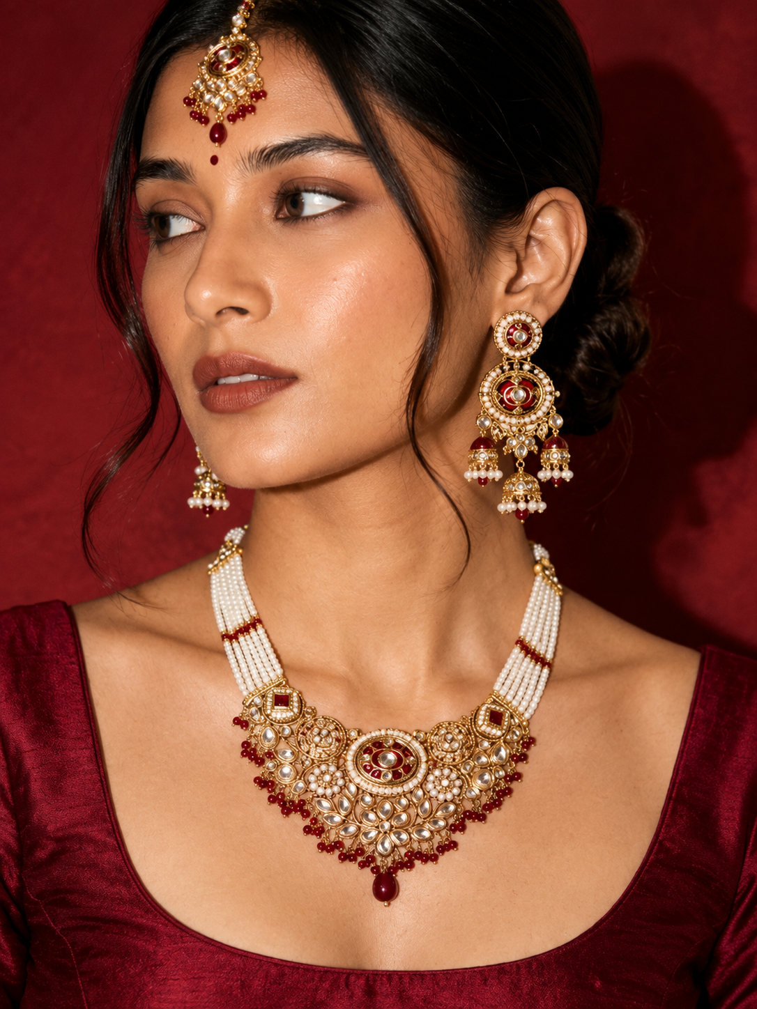 Laal Ishq Jewellery Set ❤️